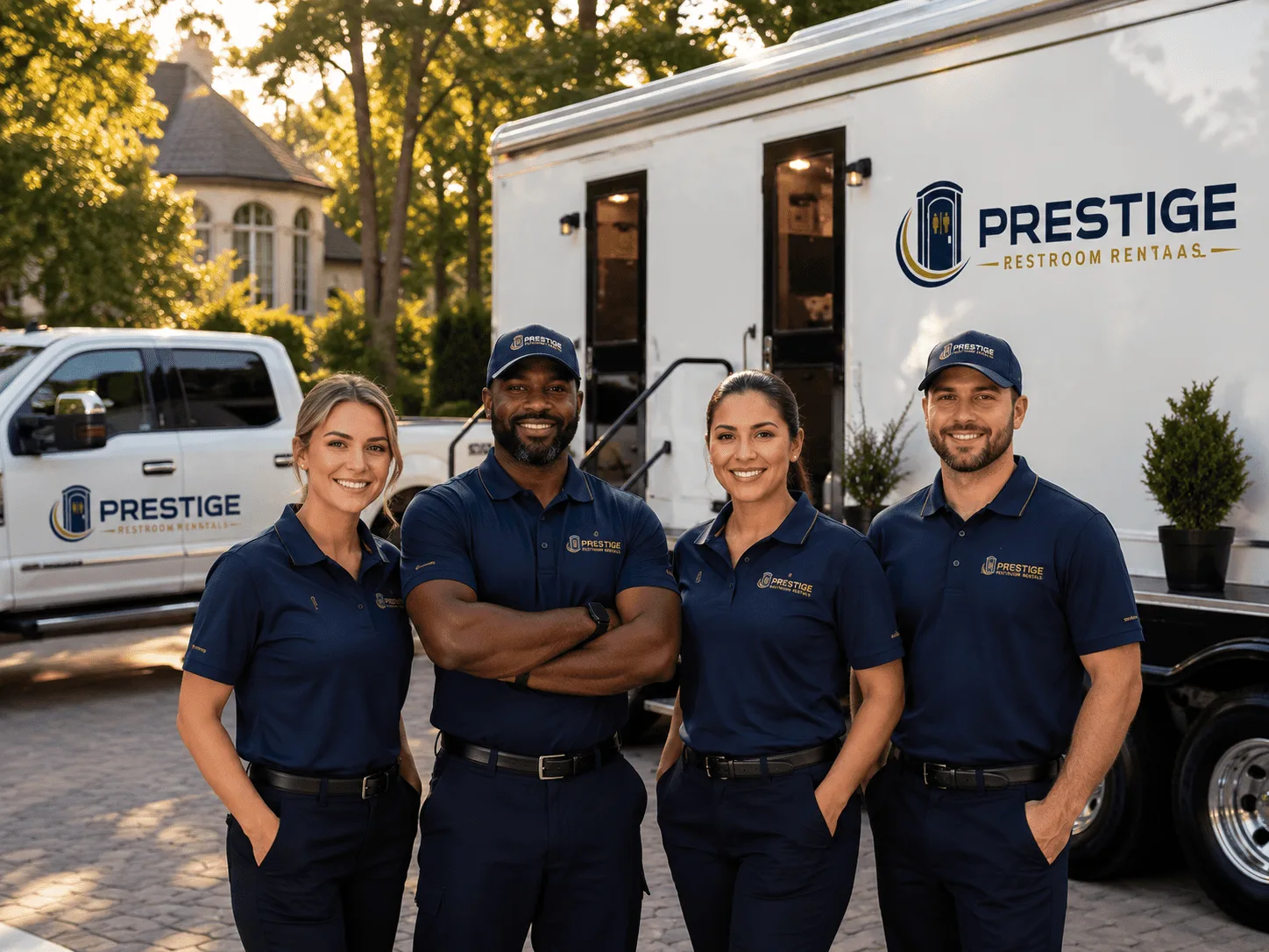 Trusted Luxury Portable Restrooms company in Saxis, VA